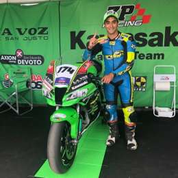 ANDRÉS GONZÁLEZ SE QUEDÓ CON LA POLE EN LA SUPERBIKE 