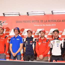 CONFERENCIA DE PRENSA DE MOTOGP EN TERMAS