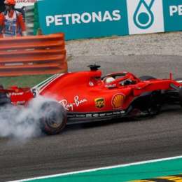 Vettel explicó el porqué de los trompos