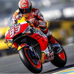 Pole de Marc Márquez alcanzando records en Le Mans 