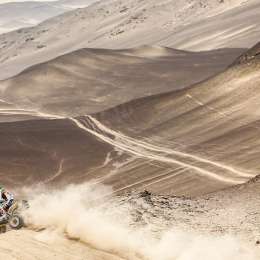 Casale marca el ritmo de la tercera jornada del Dakar