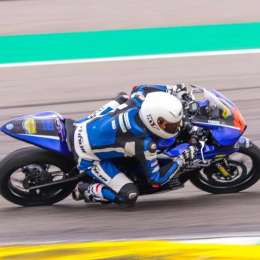 Emiliano Lancioni a un paso de la victoria en Interlagos 