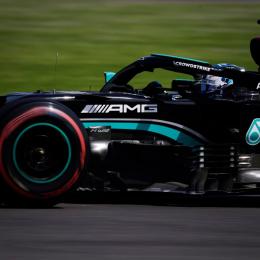 Bottas se quedó con la pole en México