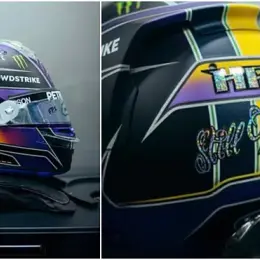Hamilton en homenaje a Senna