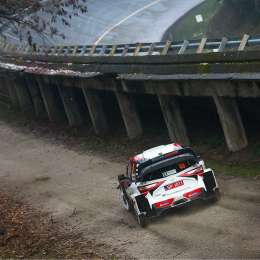 Rovanperä, en el shakedown