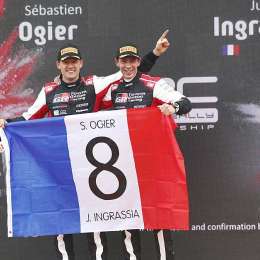 Ogier, ocho veces campeón