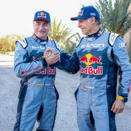 Sainz sorprendido con el Audi