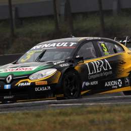 Pernía arrancó bien arriba el domingo