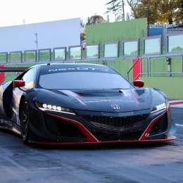 Franco Girolami probó un Honda NSX GT3