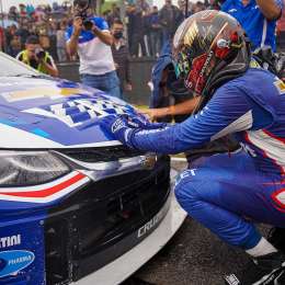 "Pude llorar a mi viejo"