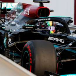 Hamilton arrancó arriba en Jeddah