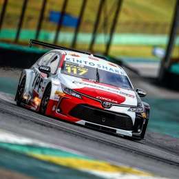 Rossi fue tercero en el primer ensayo