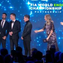 Pechito y Reutemann en la Gala de la FIA