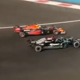 Otra toma del sobrepaso del campeonato