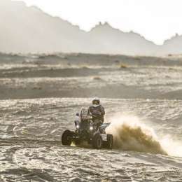 Kancius ganó la etapa y Copetti fue segundo