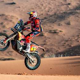 Kevin Benavides se recuperó y fue tercero en la etapa