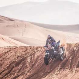 Copetti fue 3° en la séptima etapa