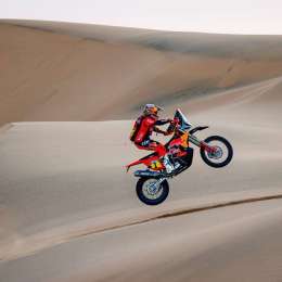 Kevin Benavides fue 2° y descontó en la general