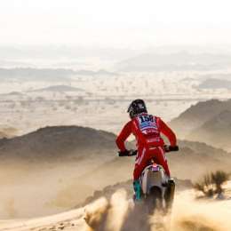 Llanos, feliz por haber terminado su primer Dakar