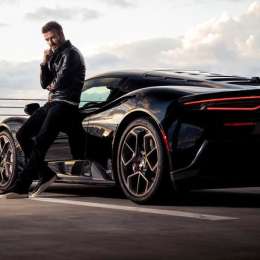 El fabuloso nuevo auto de David Beckham