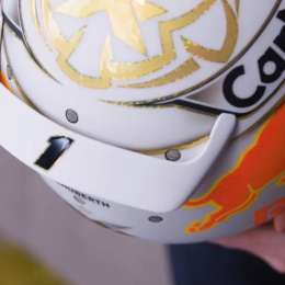 El nuevo casco de Verstappen