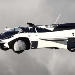 Se habilitó el auto volador y ya puede andar en Europa