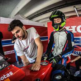 Facundo Medina sube a 300cc