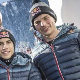 Verstappen y Márquez en los Premios Laureus