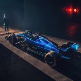 Williams sacó a la luz su F1 para 2022
