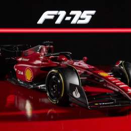 Ferrari presentó el F1-75