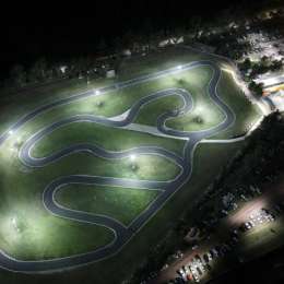 Charata tiene su kartódromo con iluminación