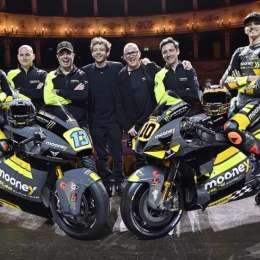 Valentino Rossi presentó su equipo