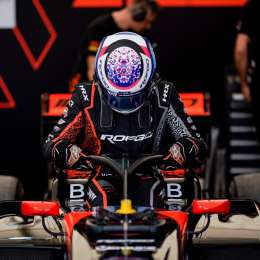 Colapinto cerró un nuevo día en Bahrein