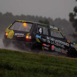 Oubiña, con la pole provisoria