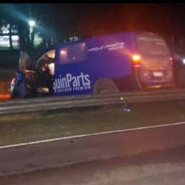 Un accidente tras la carrera de TC