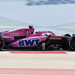 Ocon lideró una tanda llena de incidentes