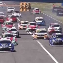 Así fue la largada de la Final