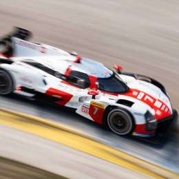 El Toyota N° 7 clasificó séptimo