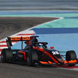 Colapinto se retrasó en la primera carrera