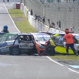 Mirá el espeluznante accidente en Paraná