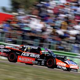 Canapino dominó el primer entrenamiento