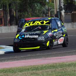 Garbiglia y Herrera, en la primera fila
