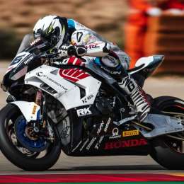 Mercado corrió la primera en Aragón