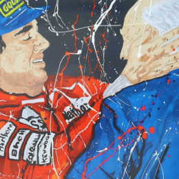 Día del Arte: una historia de Fangio y Senna