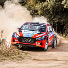 El paraguayo Fabrizio Zaldívar, el mejor en el shakedown