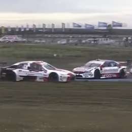 El toque que complicó la carrera de Josito Di Palma