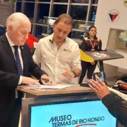 Firman Convenio entre el Museo JMF y Autódromo Termas de Río Hondo