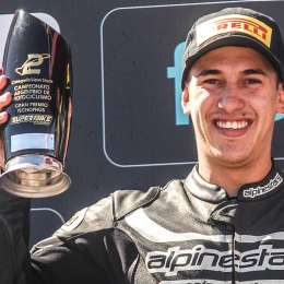 Andrés Gándola, entre Kawasaki y BMW