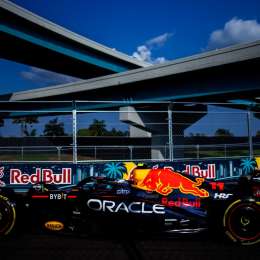 Apareció Red Bull y Pérez ganó el tercer ensayo