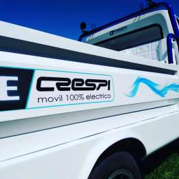 El primer utilitario eléctrico lo fabrica Tulio Crespi